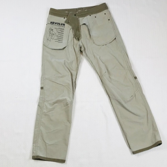 KUHL REVOLVR VINTAGE PATINADYE KHAKI PANT 32 X 32 - Picture 7 of 14